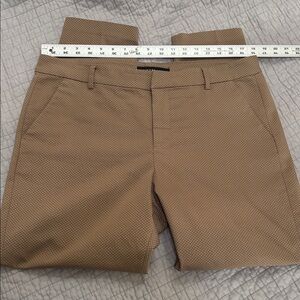 Liverpool Skinny Leg Ankle Length Trousers Ditzy Floral Khaki Size 14/32